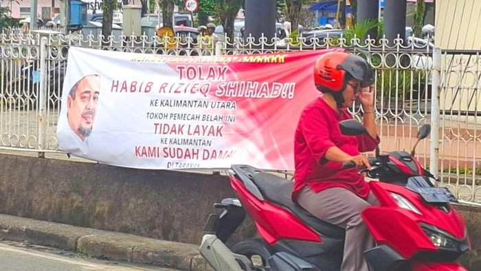 Muncul Penolakan Kedatangan Habib Rizieq di Tarakan, Panitia Buka Suara